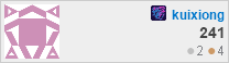 profile for kuixiong at Artificial Intelligence